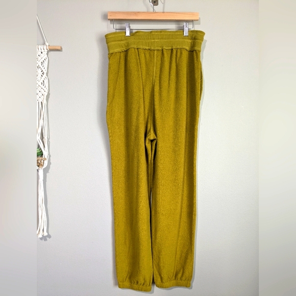 Free People Cactus Fuzzy Fleece Slouchy Trackie Sweatpant Joggers S - Picture 11 of 15